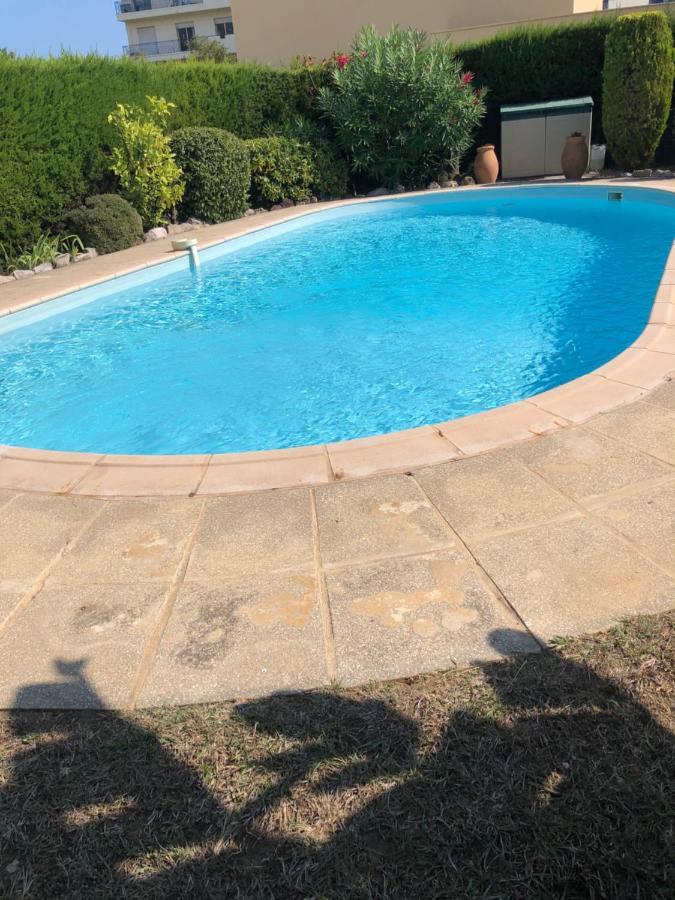 Villa C3 Arthur Rimbaub chambre d’hôte piscine proche mer plage 600m Cagnes-sur-Mer Exterior foto